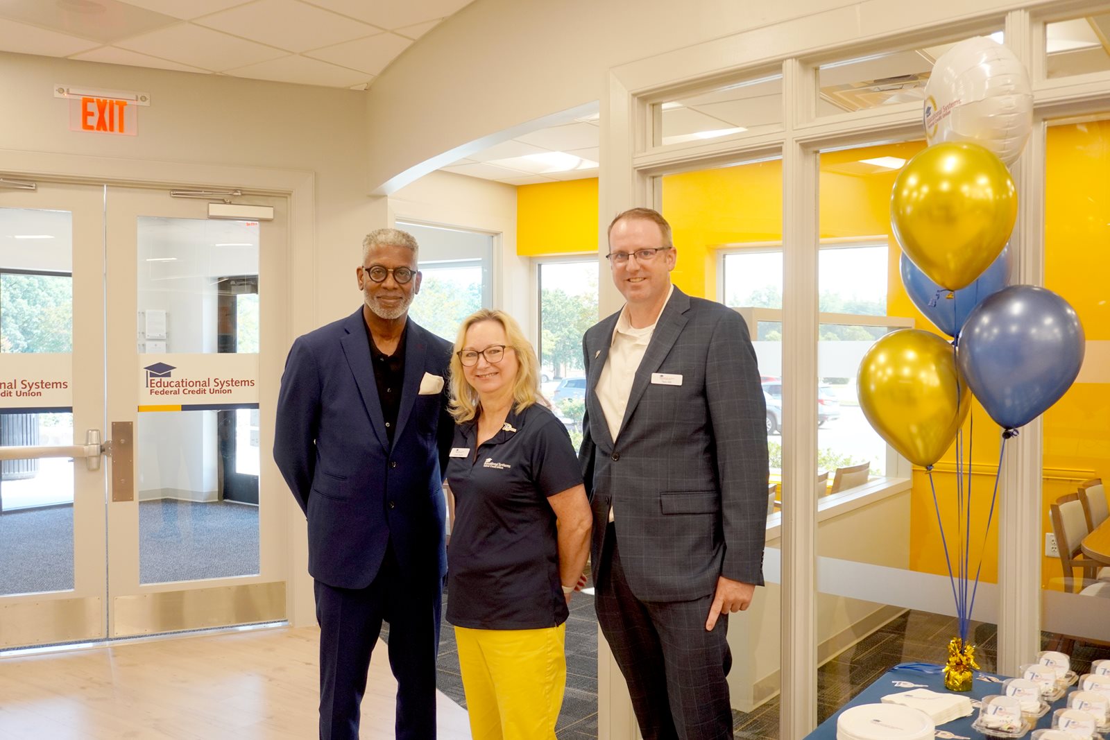 Girado Smith, CPA, President/CEO, Laura Eacho, Executive Vice President/Chief Operating Officer & Tom Hill, Assistant Vice President, Facilities